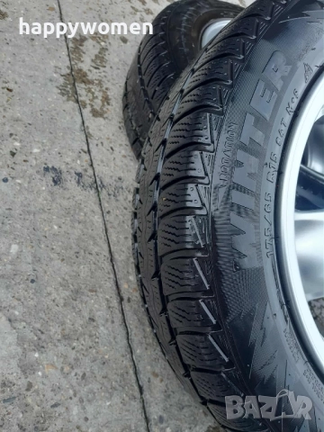 Джанти със зимни гуми 4х115 15" Мини Купър , снимка 6 - Гуми и джанти - 51990995
