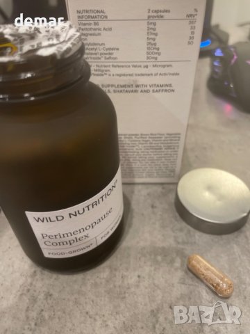 WILD NUTRITION Перименопаузен комплекс | 60 капсули, снимка 10 - Хранителни добавки - 43031768