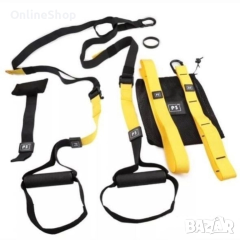 Комплект за функционални тренировки TRX, Упражнения за съпротива, снимка 14 - Фитнес уреди - 52181494