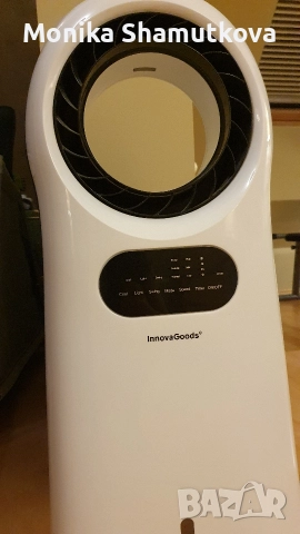 Мобилен въздушен охладител и йонизатор със светлинен ринг, снимка 10 - Овлажнители и пречистватели за въздух - 52577212