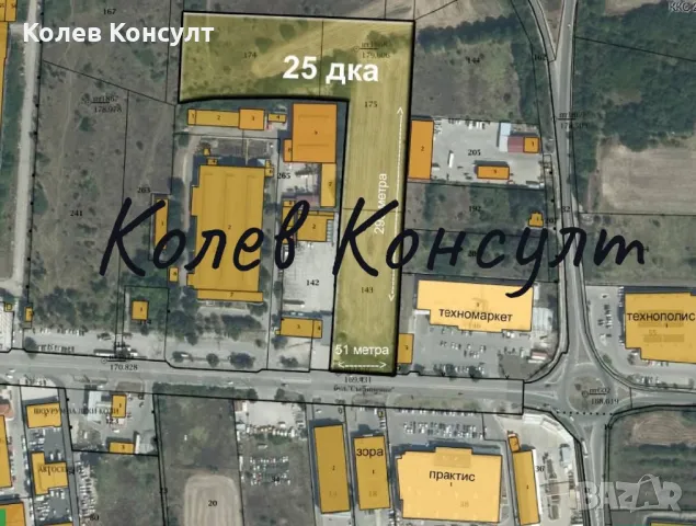 Продавам парцел в град Хасково-срещу магазин Практис , снимка 1