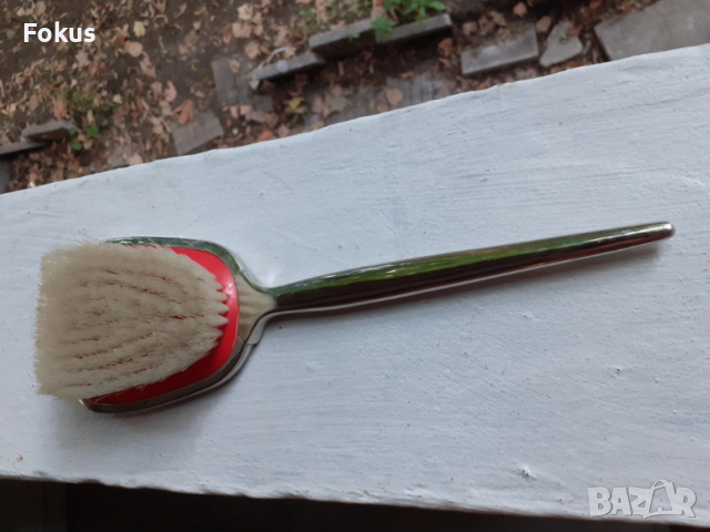 НЕВЕРОЯТНА ПОСРЕБРЕНА РУСКА ЧЕТКА ЗА ДРЕХИ МОСКВА, снимка 3 - Антикварни и старинни предмети - 53519037