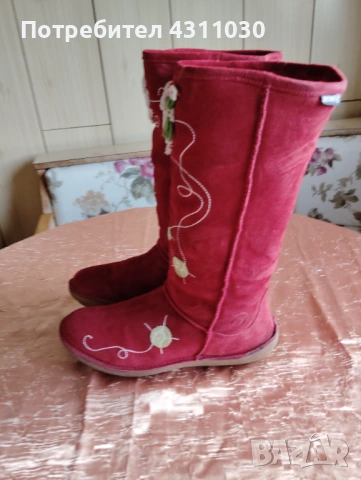 Червени ботъши BRONX 37 номер