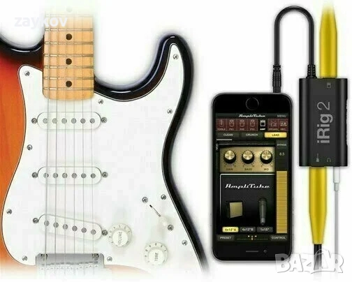 IK Multimedia iRig 2 Слушалки за китарен усилвател, снимка 4 - Друга електроника - 52510777