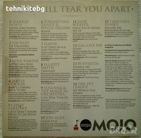 Mojo Presents Love Will Tear You Apart, снимка 2 - CD дискове - 24427007