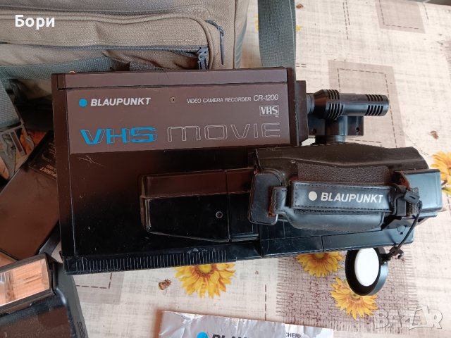 BLAUPUNKT-CR-1200-VHS-Video-Camera-Recorde, снимка 11 - Камери - 42963250