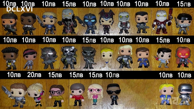 Funko Pop Колекция БЕЗ КУТИИ - Batman, Walking Dead, Anime и други