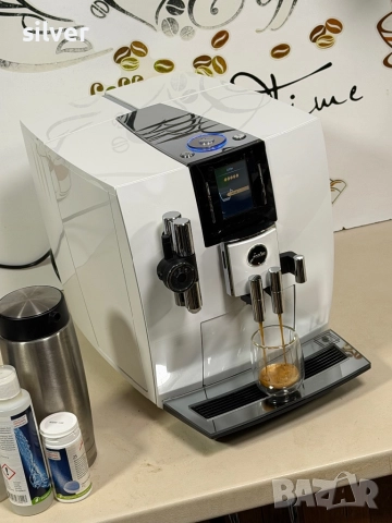 Кафемашина кафе автомат JURA J6 PIANO WHİTE с гаранция, снимка 4 - Кафемашини - 52634394