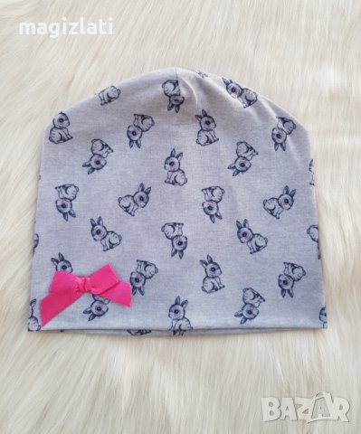 Детска шапка 4-6години пролет/есен, снимка 5 - Шапки, шалове и ръкавици - 43827894