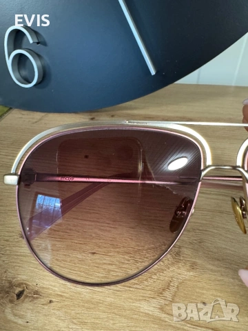Продавам оригинални слънчеви очила MAJE – златно с пепел от рози (розово), снимка 7 - Слънчеви и диоптрични очила - 53247681