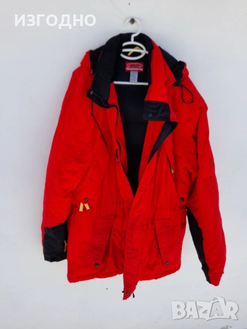 20€ 3/4 ТОПЛО ЧЕРВЕНО И ЧЕРНО ЯКЕ С ПУХ ОТВЪТРЕ