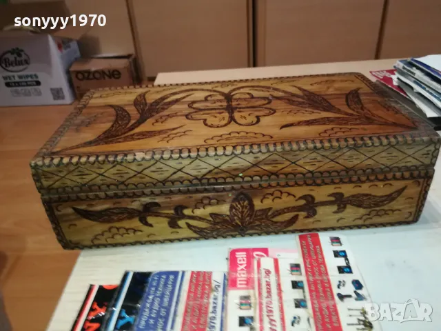 ДЪРВЕНА КУТИЯ ЗА КОЛЕКЦИЯ 1703251535, снимка 14 - Колекции - 49529805
