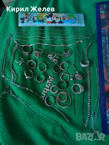 100 грама сребърни накити за поправка за реставрация за части или за материал 50654, снимка 5 - Колиета, медальони, синджири - 50238317