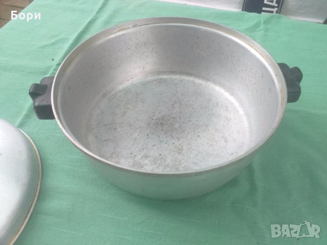 Алуминиев голяма тенджера/тава БДС, снимка 2 - Съдове за готвене - 33347976
