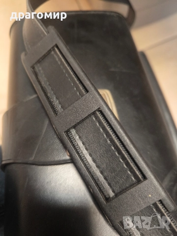 Vintage Omnica Black Leather Camera Case, снимка 10 - Чанти, стативи, аксесоари - 52489083