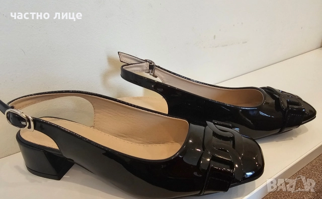 Лечени обувки номер 38, снимка 2 - Дамски обувки на ток - 52670377