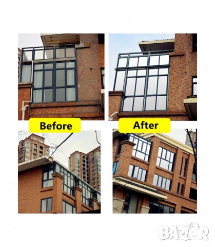 Огледално фолио за затъмнение на стъклa, прозорци - код 2477, снимка 7 - Други стоки за дома - 26713721