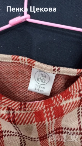 Детски рокли 116 размер , снимка 4 - Детски рокли и поли - 51739328