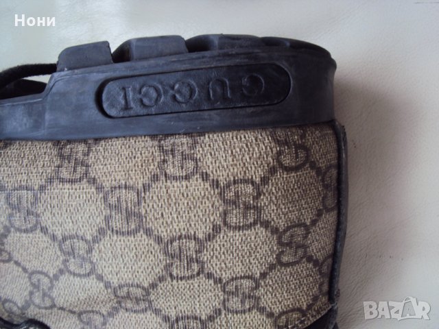 Винтидж  Мъжки оригинални боти Gucci  size 42.5, снимка 14 - Мъжки боти - 34577073