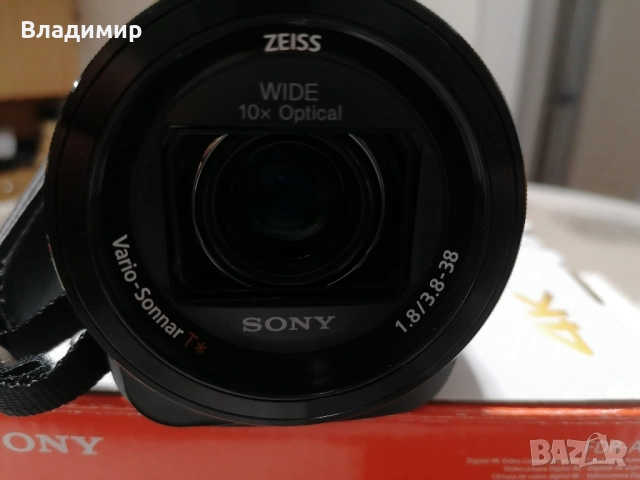 Видеокамера СОНИ-SONY-AX33-4K, снимка 5 - Камери - 52468032