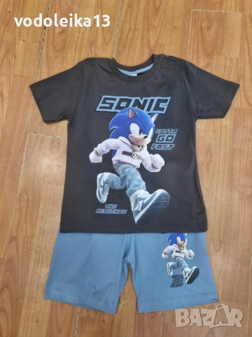 нов сив комплект със Соник