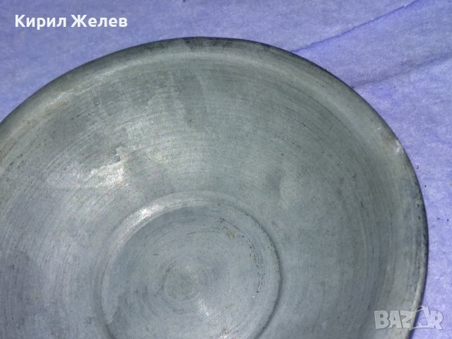 МНОГО СТАРА МЕТАЛНА ПАНИЧКА за БРЪСНЕНЕ ЧИНИЙКА За КОЛЕКЦИЯ БИТОВ КЪТ ДЕКОРАЦИЯ 41365, снимка 6 - Антикварни и старинни предмети - 43650704
