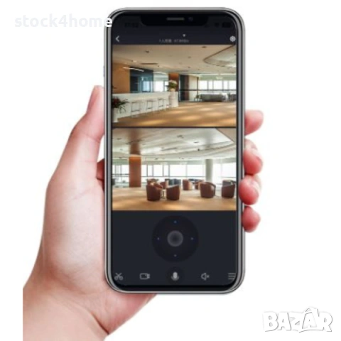 Двойна Wi-Fi камера, 12 Mp, 4K, цветно нощно виждане, 8 X оптично увеличение, проследяване, снимка 2 - IP камери - 53018550