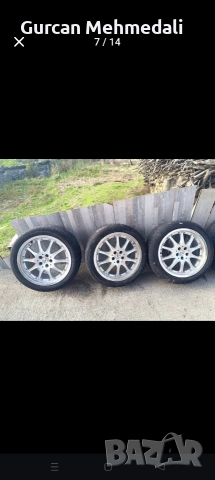 джанти* 5х100r17/8 JX1*7H2*, снимка 2 - Гуми и джанти - 52827992