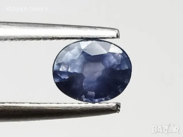 Рядък ненагряван сапфир с променящ се цвят и VS чистота - 0.64кт.! Сертифициран! Нов! , снимка 8 - Други - 50166762
