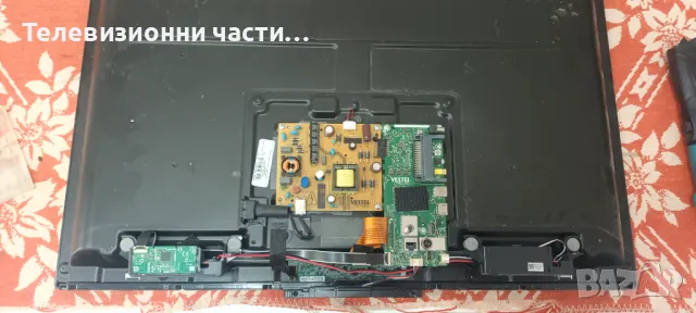 Toshiba 32WA2363DG със счупен екран VES315WNFT-L3-Z01/17MB186 080323R2A/17IPS63 140921R3A, снимка 3 - Части и Платки - 50105694