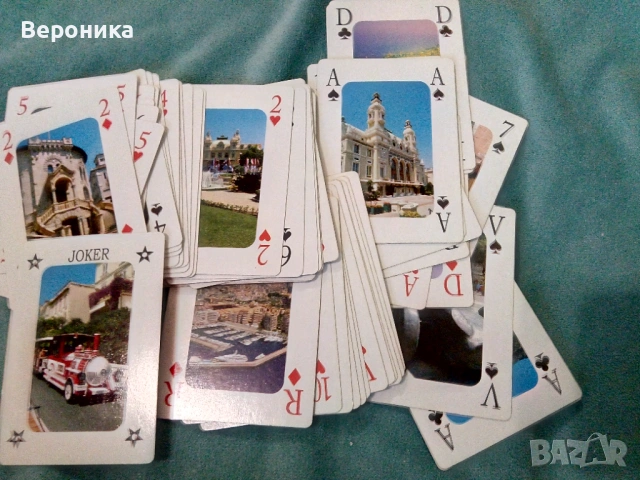 Сувенири карти за игра от Монако, снимка 3 - Колекции - 53153628