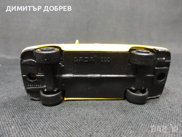 1/64 СТАРА РЕТРО МЕТАЛНА КОЛИЧКА ЛАДА LADA 110 TAXI, снимка 6 - Колекции - 51749180