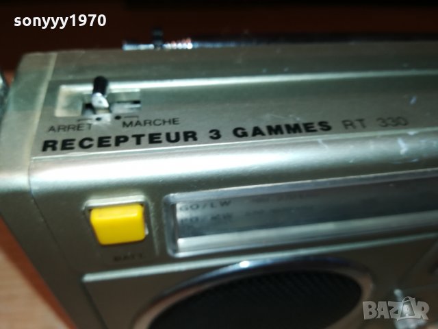 THOMSON RT-330 ВНОС FRANCE 2810211927, снимка 10 - Радиокасетофони, транзистори - 34615270