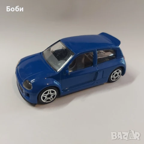  Bburago Italy Renault Clio Trophy 1:43 Количка