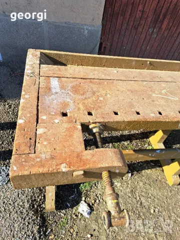 дърводелски тезгях, снимка 2 - Други инструменти - 48795649