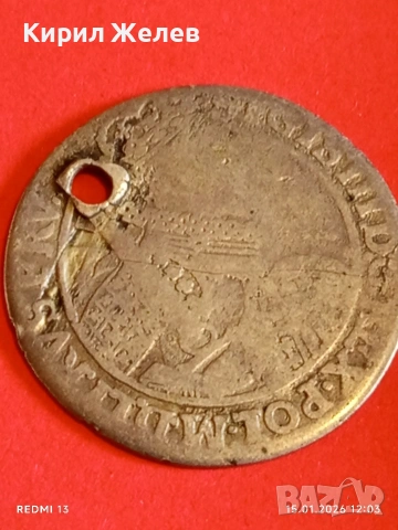 Сребърна монета 1621г. Орт Сигизмунд Полша за КОЛЕКЦИЯ 52898, снимка 7 - Нумизматика и бонистика - 53107353