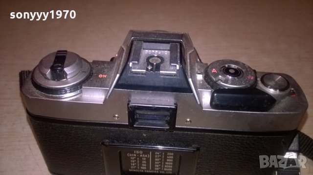 MINOLTA+MINOLTA-JAPAN-АПАРАТ И ОБЕКТИВ-ВНОС шВЕЦИЯ, снимка 10 - Фотоапарати - 26964693
