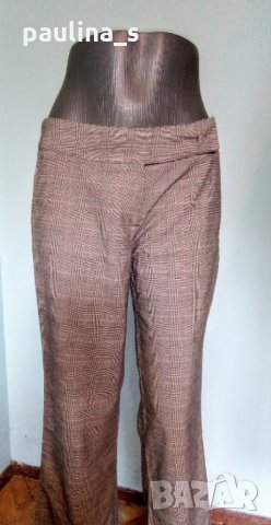 XS / S - Бермуди в каре с широки крачоли "Sutherland" pants / широки крачоли , снимка 2 - Къси панталони и бермуди - 28853885
