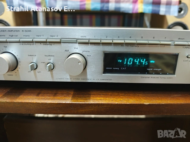 Luxman R-5045 Стерео Ресийвър, снимка 6 - Ресийвъри, усилватели, смесителни пултове - 39309493