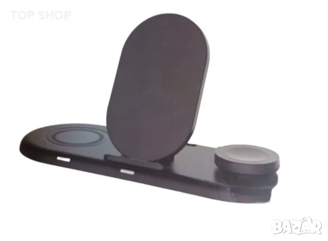 Безжична зарядна станция 3 в 1 универсална FD07, снимка 5 - Безжични зарядни - 48780749