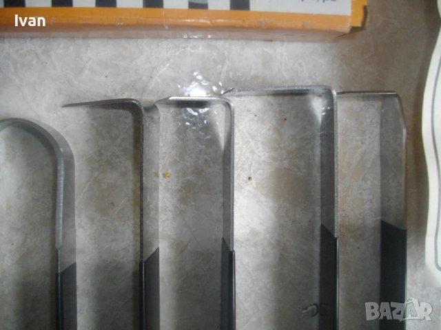 Нови Инструменти За Моделиране/Специализирани Куки Плетива Всякакви-Немски/Резци За Карвинг,Линолеум, снимка 7 - Други инструменти - 40295690