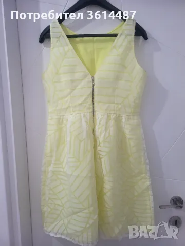 Бледожълта рокля, снимка 6 - Рокли - 49051773