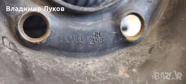 Продавам джанти със зимни гуми за Opel Zafira А, снимка 6 - Гуми и джанти - 52031580