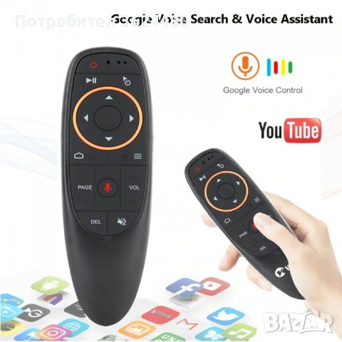 USB безжична мишка за TV BOX с гласови команди , снимка 14 - Дистанционни - 39975220