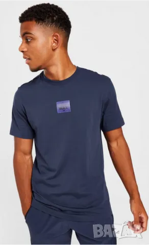 Нова тениска NIKE TRICOU MAX T NAVY, снимка 3 - Тениски - 47644165
