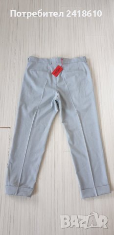 Hugo Boss HUGO Silver 212  Regular Fit Wool Mens Size 52 - 34- 35 НОВО! ОРИГИНАЛ!, снимка 4 - Панталони - 43504653