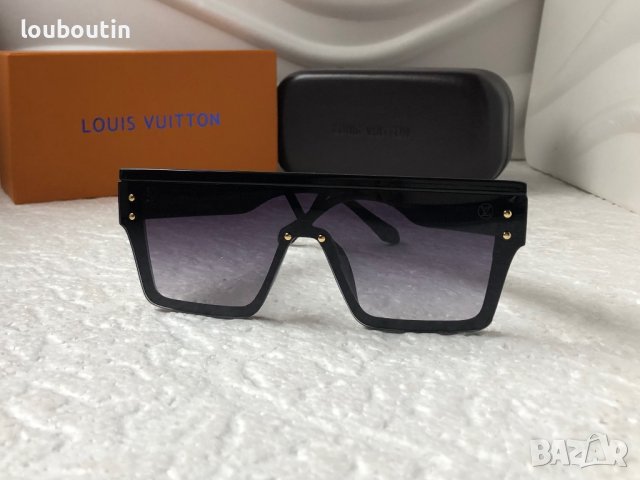 	Louis Vuitton 2023 висок клас дамски слънчеви очила маска мъжки унисекс, снимка 3 - Слънчеви и диоптрични очила - 38978259