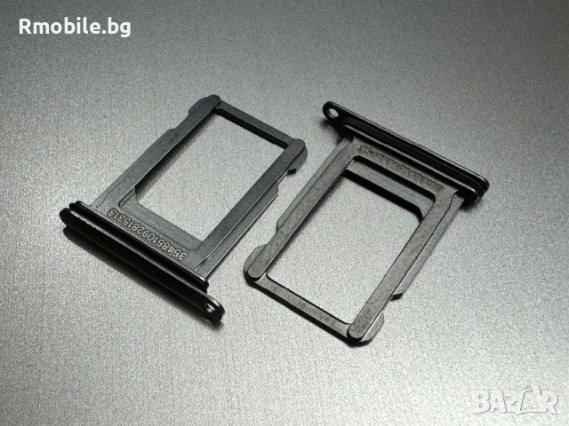 Сим държач за iPhone XS черни, снимка 1 - Резервни части за телефони - 43563537