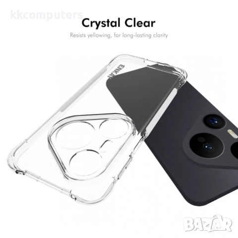 Huawei Pura 80 Pro / Pura 80 Pro+ Удароустойчив ENKAY HAT PRINCE Shockproof/ Anti-slip Силиконов Кал, снимка 2 - Калъфи, кейсове - 52381832