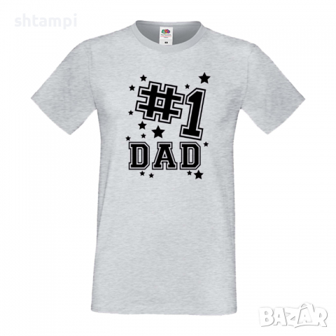 Мъжка тениска Dad I Have Two Titles Баща, Дядо,Празник,Татко,Изненада,Повод,Рожден ден, Имен Ден,, снимка 5 - Тениски - 36503657